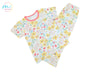 Flower Valley Print Shirt and Pant Set for Girls
