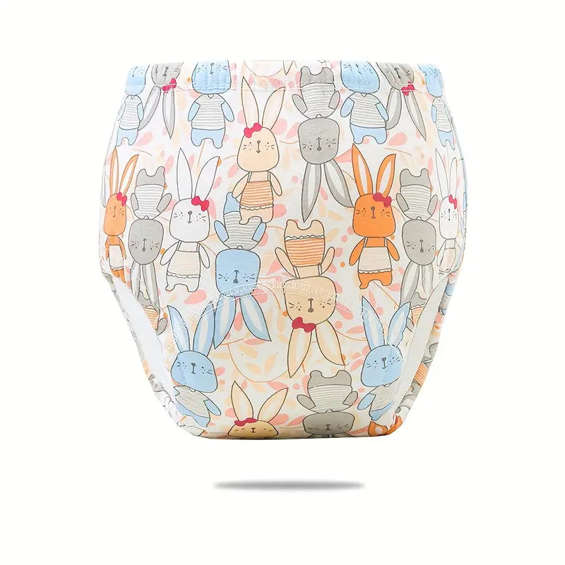 🧸 Rainbow Cloth Diapers Breathable Cloth Diapers for your little one's (Pack of 3)
