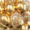 Golden Confetti Balloons - (Pack of 20 pc)