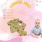 Crane Cartoon Pajama Set – Soft Cotton Nightwear for Kids