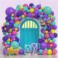 Multicolor Party Balloons – Pack of 50