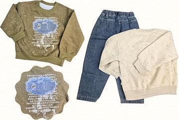 Denim Pant & Full Sleeve Shirt Top Set for Boys | Ethnic Inspired Clothes | Pant Top Set for Boy