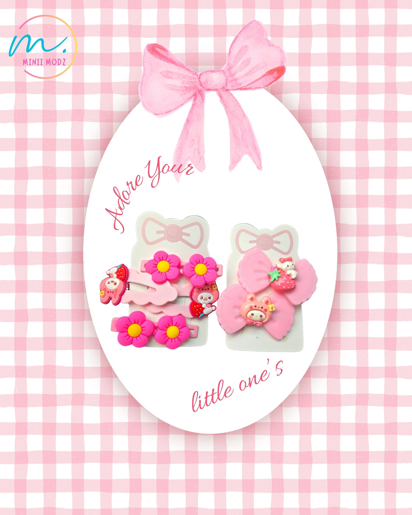 Cherry Blossom Tic Tac Clips