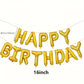 HAPPY BIRTHDAY FOIL BALLOON - 16 INCH