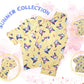 Kuromi Kawaii Night Suit Pyjama Set Kids Sleepwear Top & Bottom Set for Toddlers & Children
