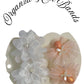 Organza Flower Hair Clips