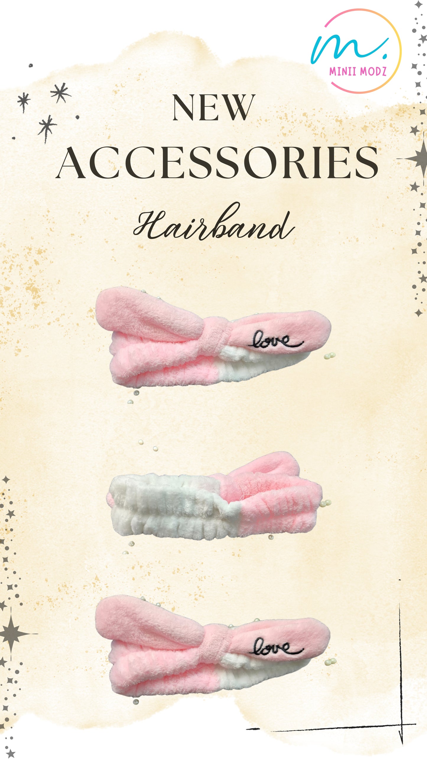Pink Princess Bow Hairband – Soft & Stylish Headband for Girls, Toddlers & Infants | Best Gift Accessory